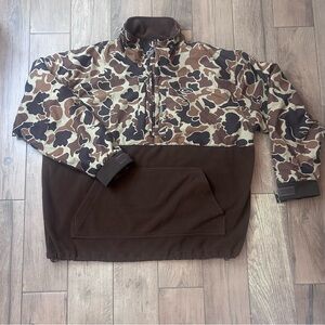Drake Waterfowl Original MST Guardian Flex 1/4 Zip Old School Camo